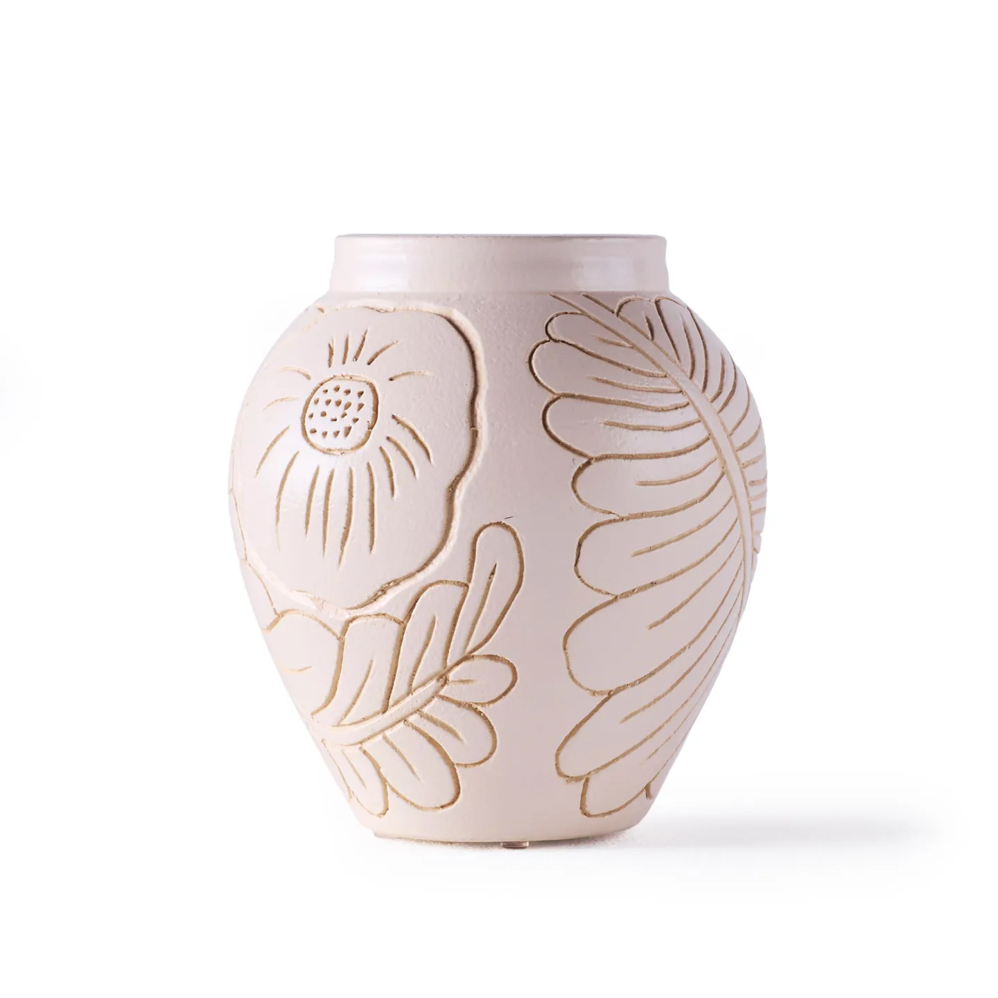 Dusty Deco - Frida vas liten vit - Vaser - Edin & Lina Kjellvertz - Vit - Keramik