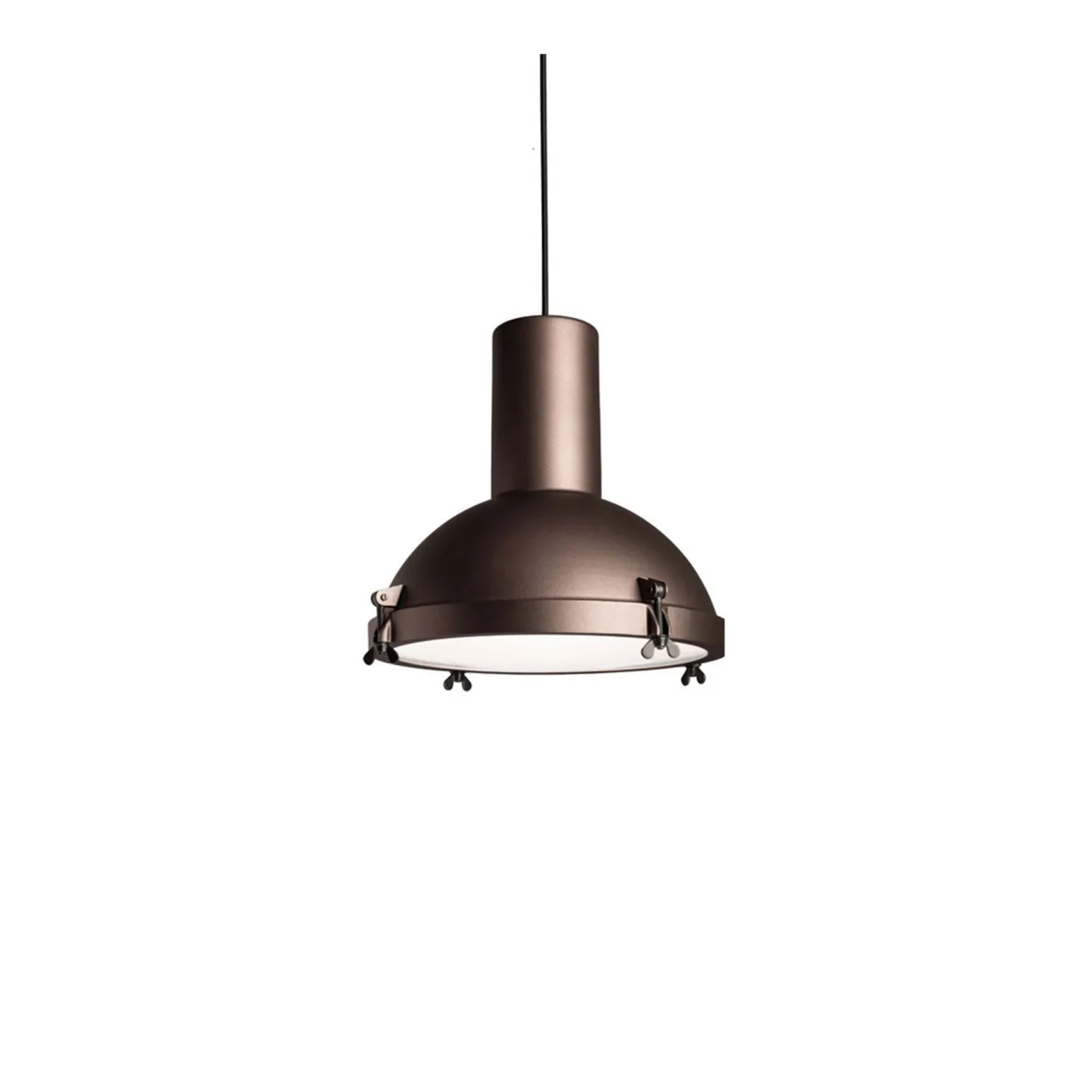 Nemo Lighting - Projecteur 365 IP30 Pendant, Moka - Pendellampor - Le Corbusier - Brun