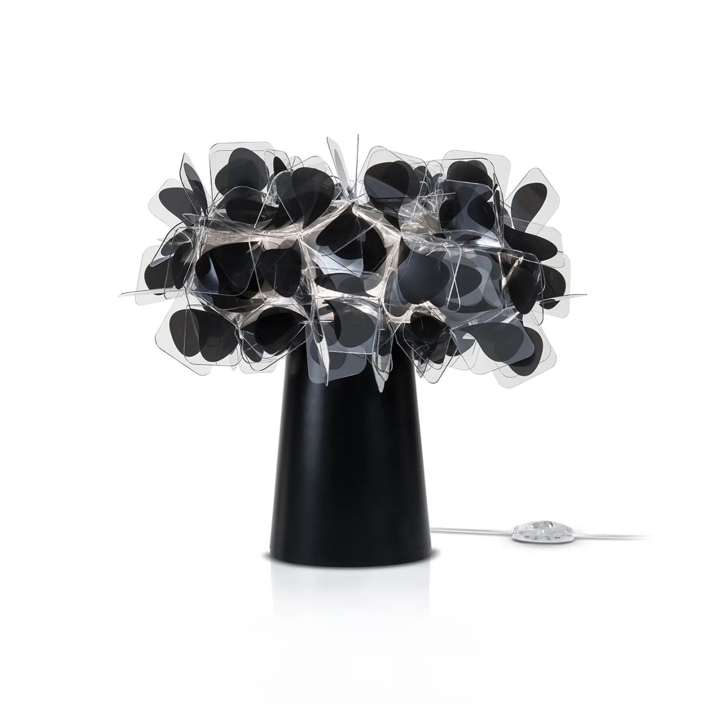 Clizia Bordlampe Mama Non Mama Black - Slamp Clizia Mama Non Mama - Stue - Design - Plast - Med skjerm