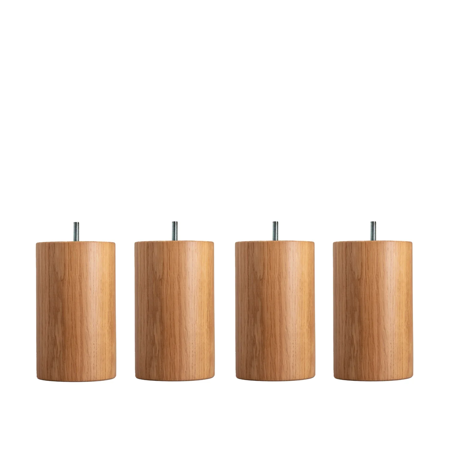 DUX - DUX SC sängben rund ek bred 16 cm 4-pack - Sängben - Träfärgad - Trä