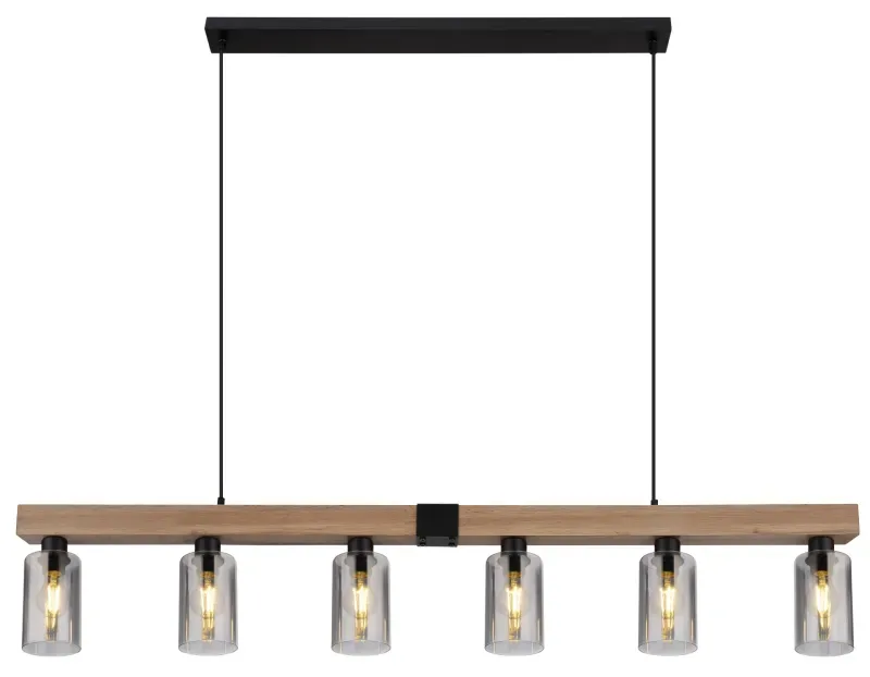 Globo Lighting - Hadera 140cm - Taklampa - Natur