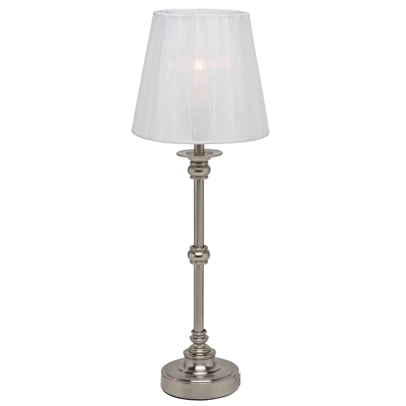 Pixie Design - Axel Mini 48cm - Bordslampa - Silver