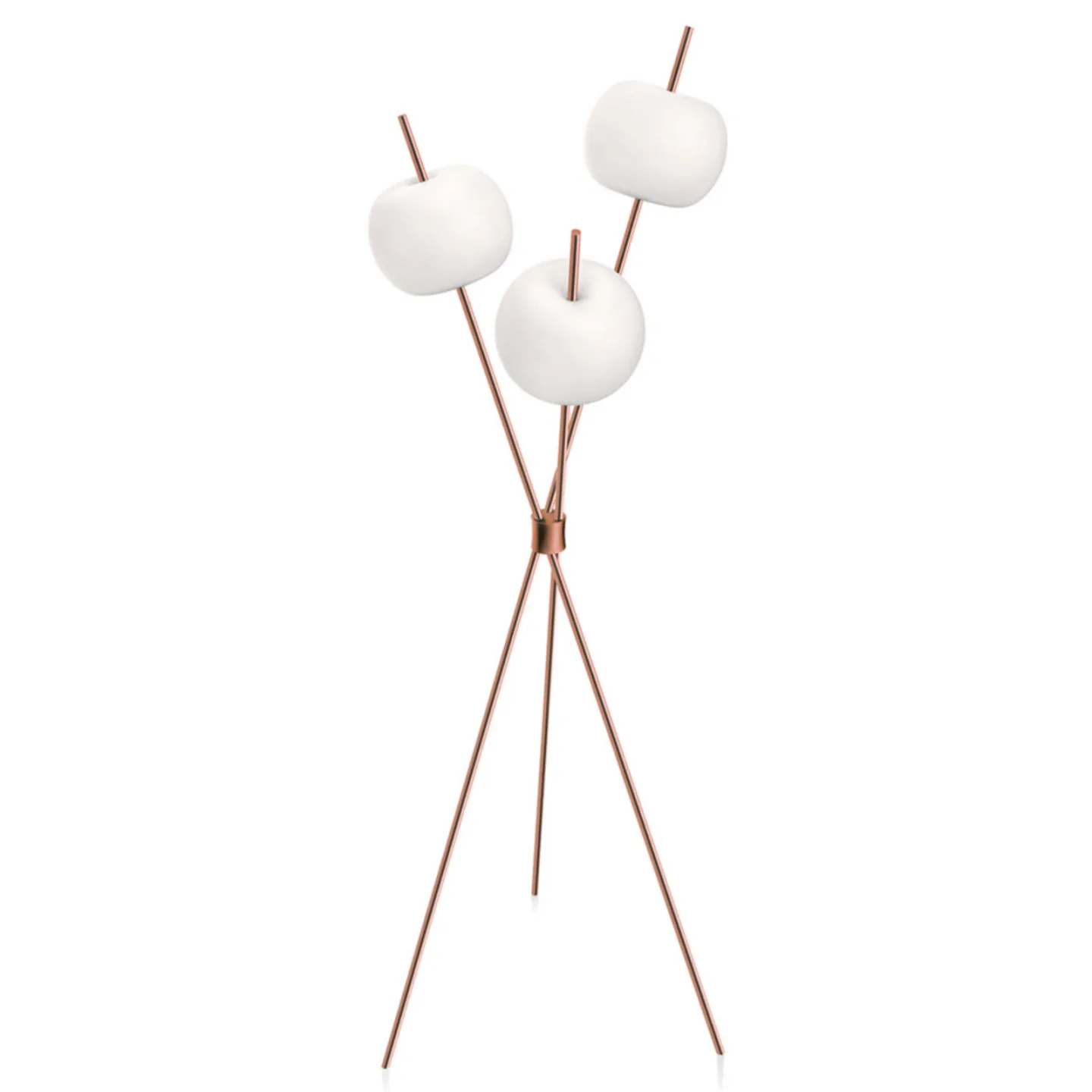 Kushi Golvlampa Copper - KDLN - Vardagsrum - Design - Metall - Med flera ljuskällor
