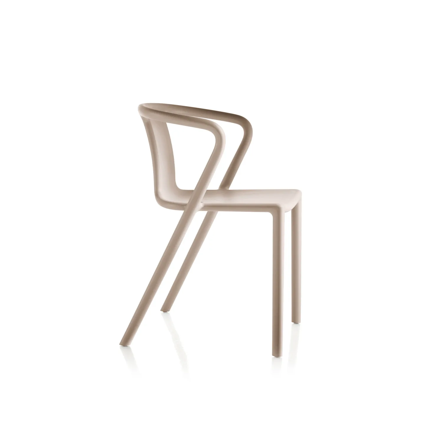 Magis - Air Armchair Beige - Matstolar utomhus - Jasper Morrison - Beige - Plast