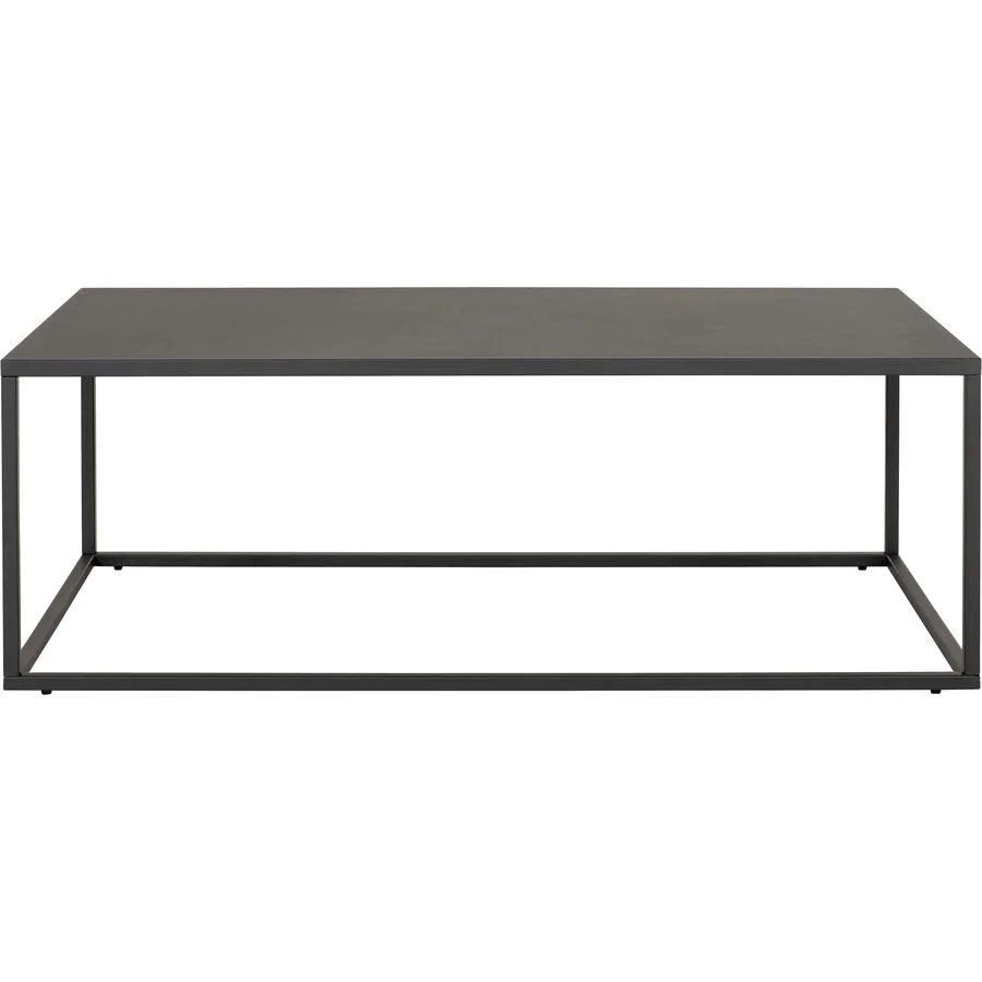 Beistelltisch Puerto Rico dunkelgrau Stahl B 100 H 35 cm