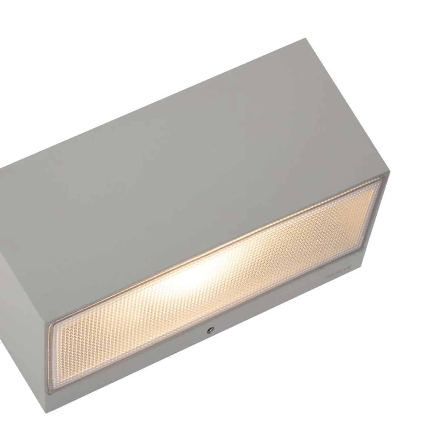 Asker Big Down Udendørs Væglampe Aluminium - Norlys - Terrasse