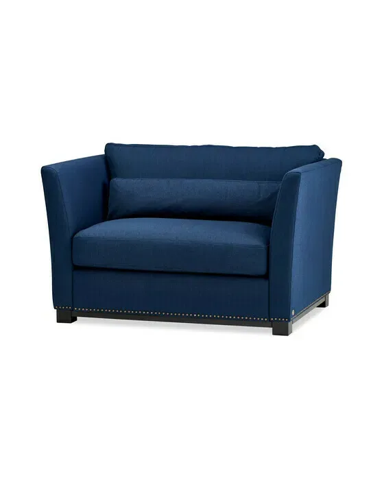 Madison loveseat indigo