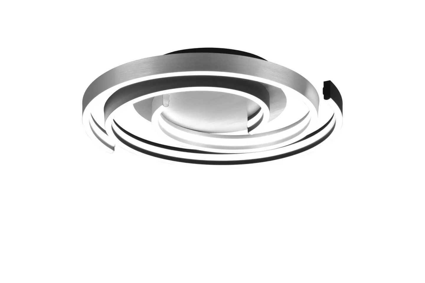 Caya LED Plafond borstad aluminium - Aluminium