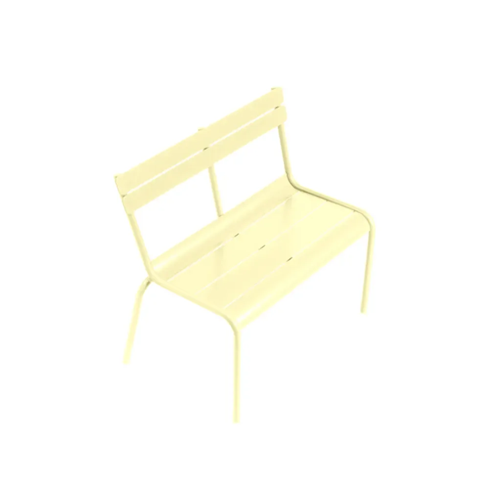 Fermob Luxembourg Kid Bench Frosted lemon (gul)