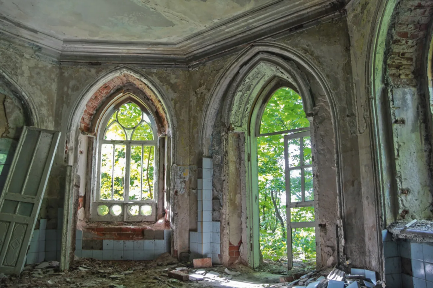 image LAND Alubild Lost Place Salon | Schubiger Möbel