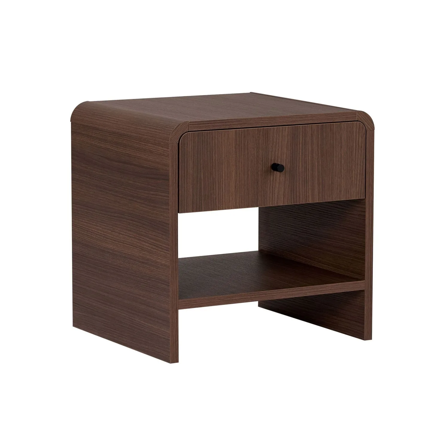 Zavio Sängbord 45x45x40 cm - Milano Walnut