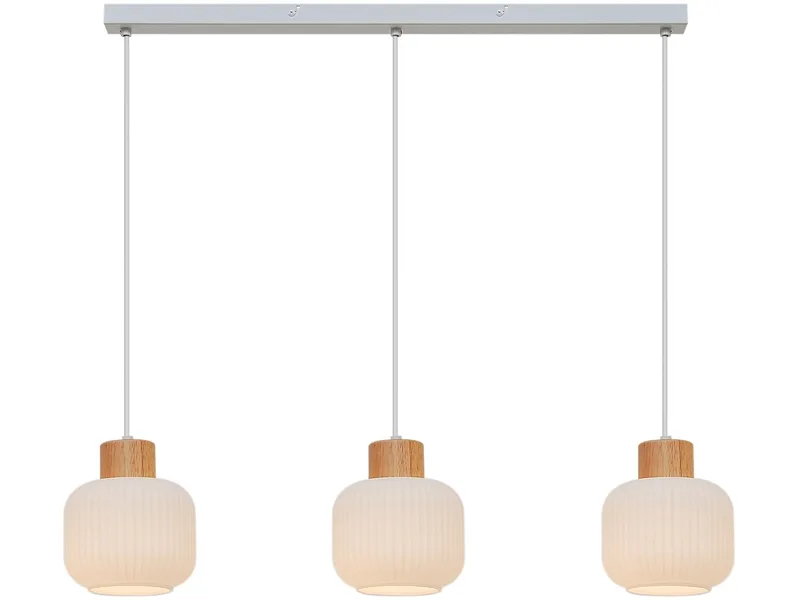 Hängelampe IZMIR 15x120cm 3x40W weiss