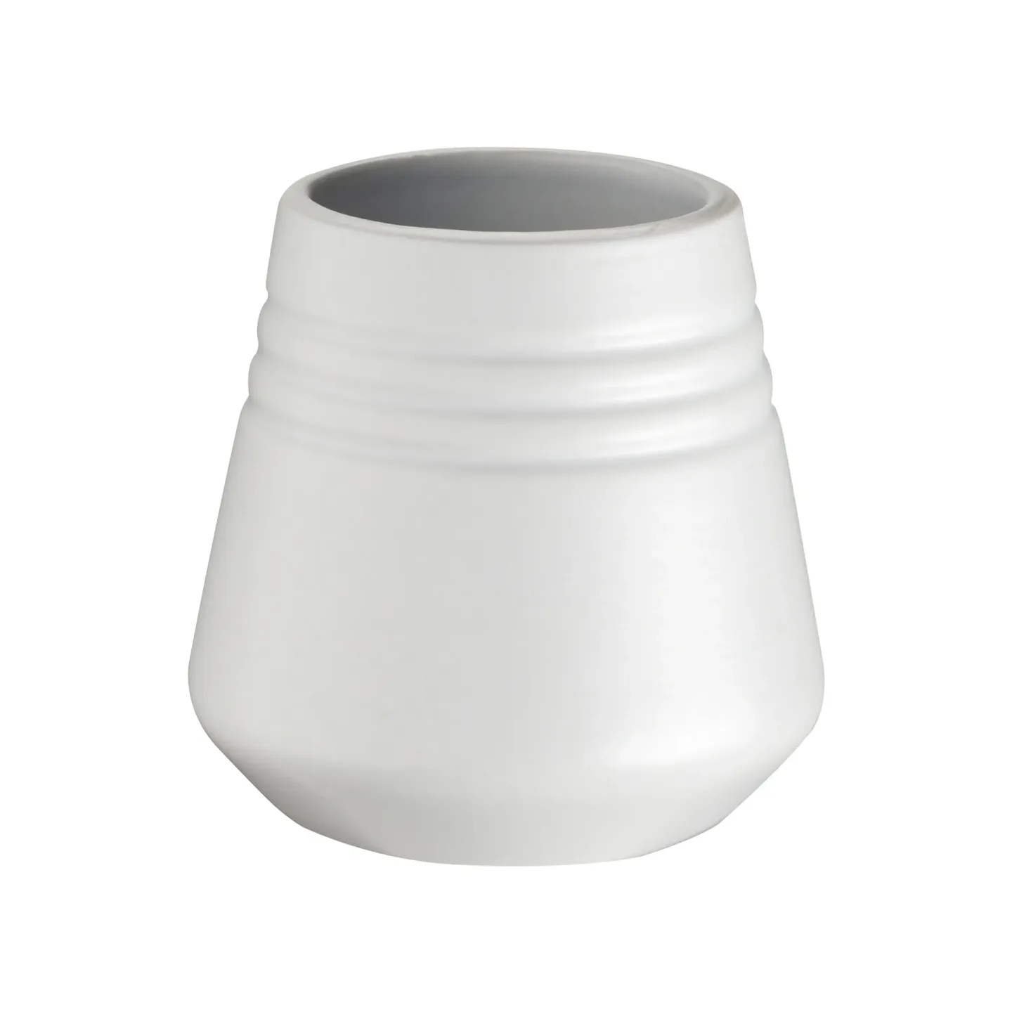 NJRD Lines Vase 8cm Weiß