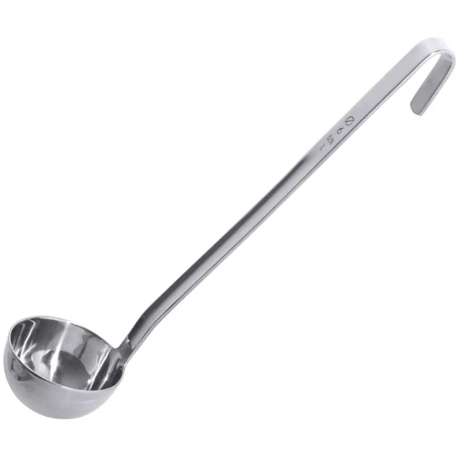 Schöpflöffel Contacto Bander silber Edelstahl T 49 cm - Material: Edelstahl 18/10