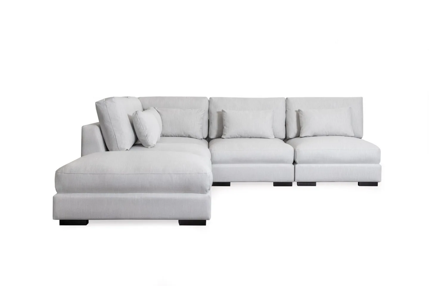 Dubai Schäslongsoffa Höger Extra Djup - Beige
