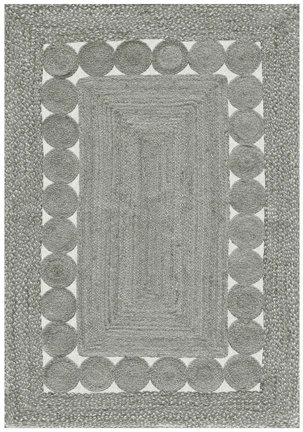 Wilton-teppe - Bellezza (grå) (Størrelse: 200 x 280 cm)