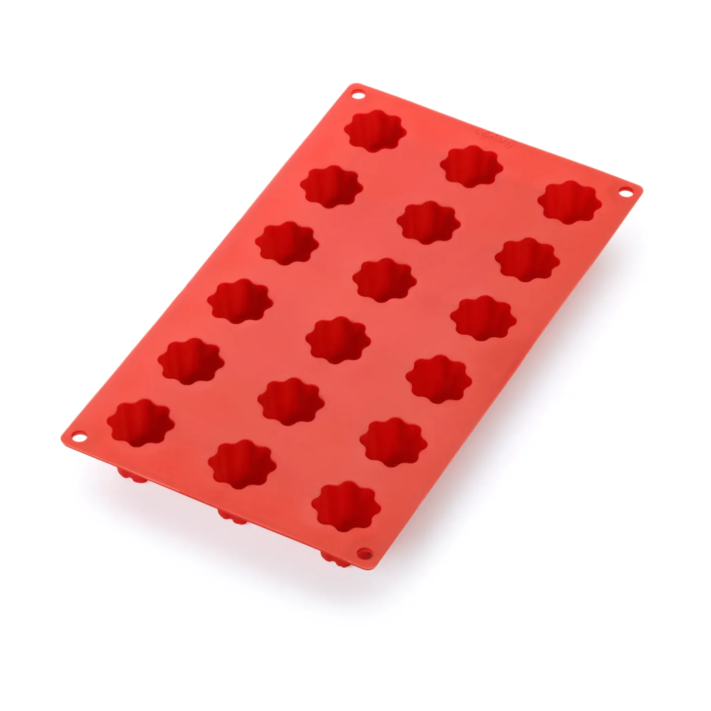 Lékué Lékué cannelé bordelais silikonform mini Rot
