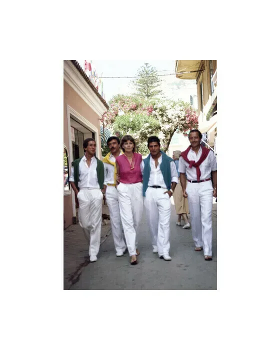 Walking on Capri