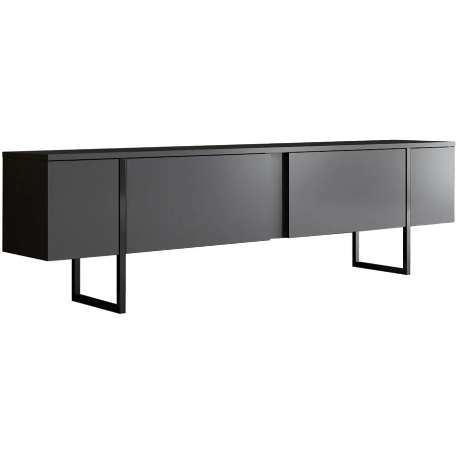 TV-Möbel Georis anthrazit Holzwerkstoff B 180 cm
