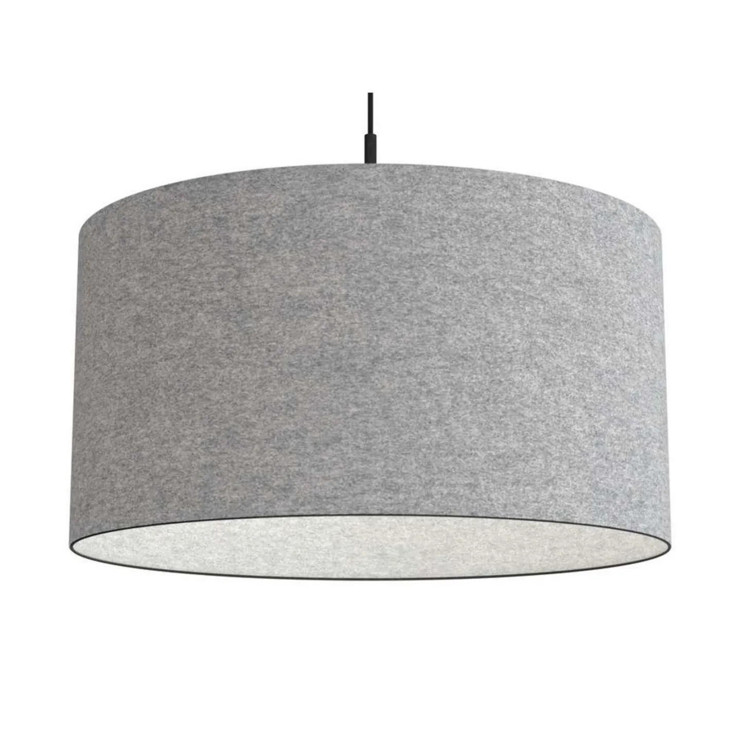 Soft Pendelleuchte Ø57 Grey Wool - Belid - Esszimmer - Stoff / Textil