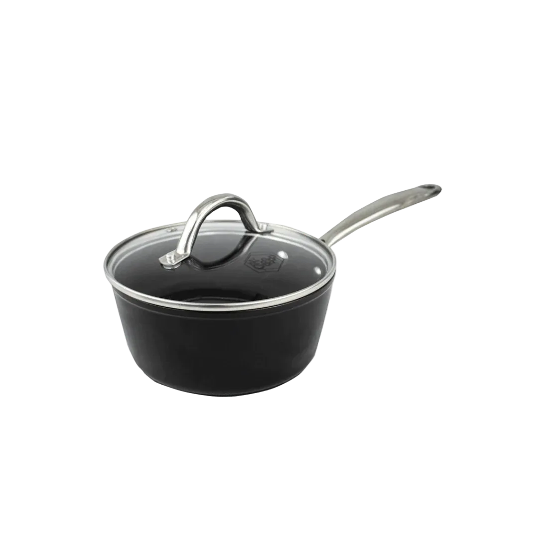 Signature Sauteuse mit Glasdeckel, 18 cm