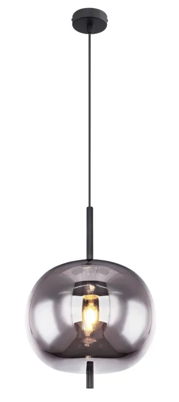 Globo Lighting - Blacky Ø30 - Taklampa - Svart