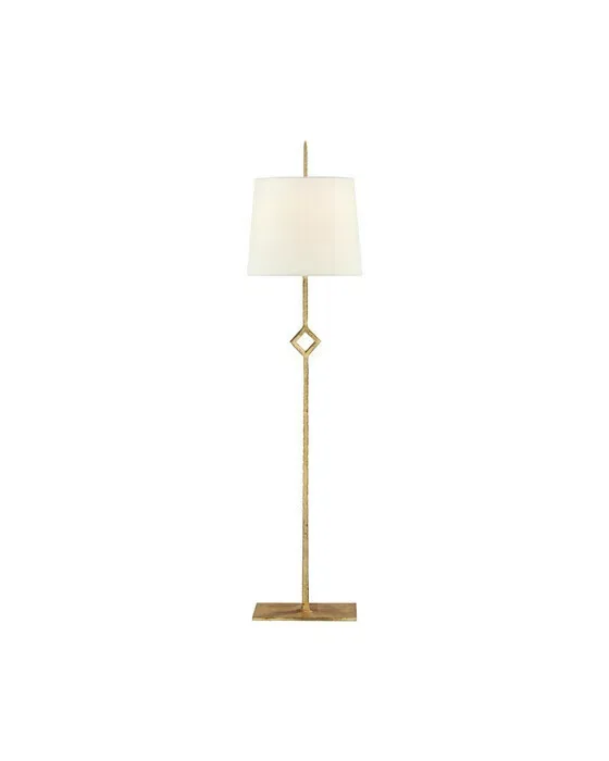 Cranston Buffet Lamp Gilded Iron/Linen