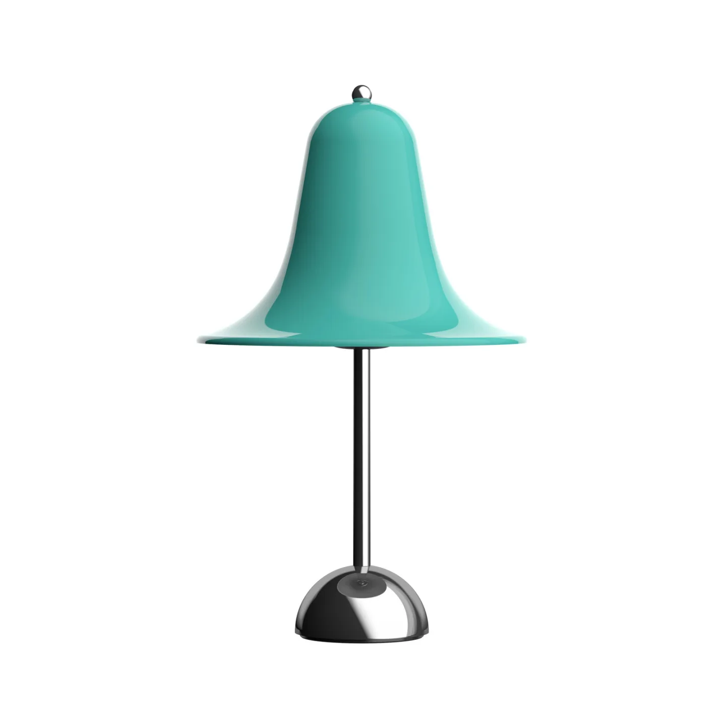 Pantop bordlampe Ø 23 cm lys blågrøn - VERPAN - Stue - Design - Metal - Med skærm