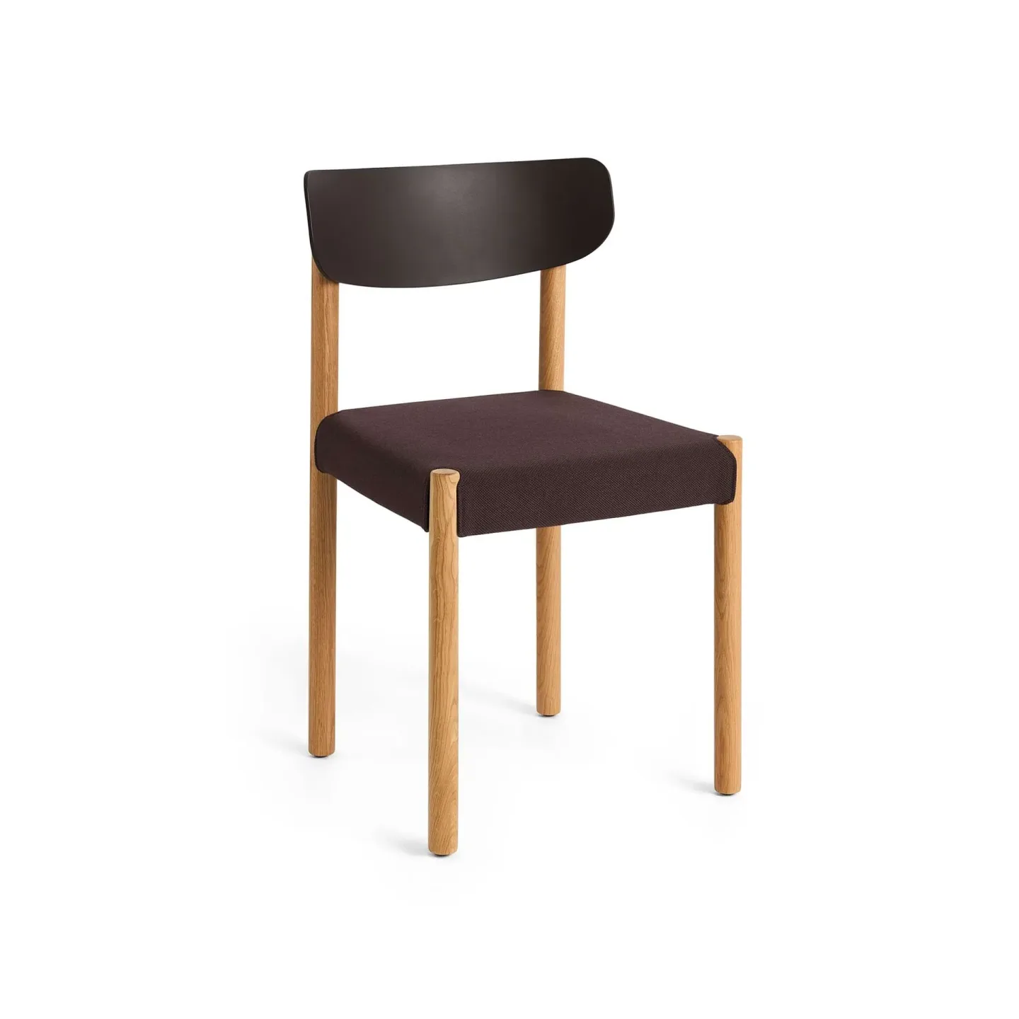 HAY Pack Chair 11 stol Oljad ek-graphite brown-Steelcut 695