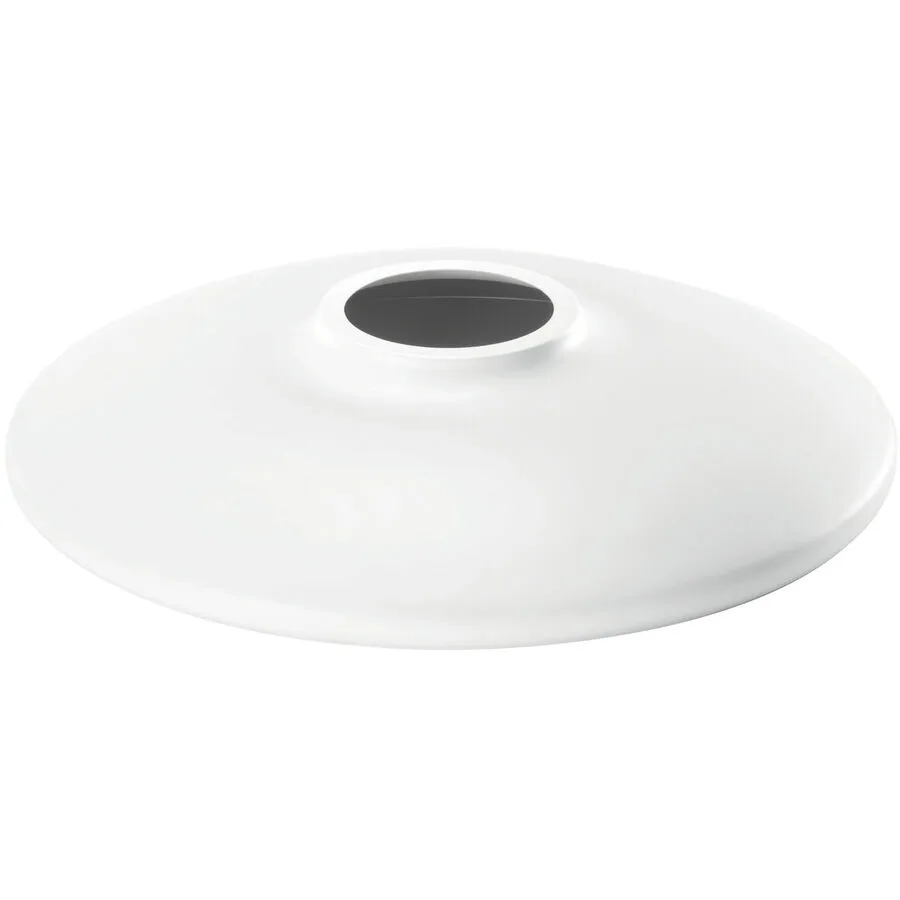 Lampenschirm Sira Weiss Metall 35 cm 10 cm