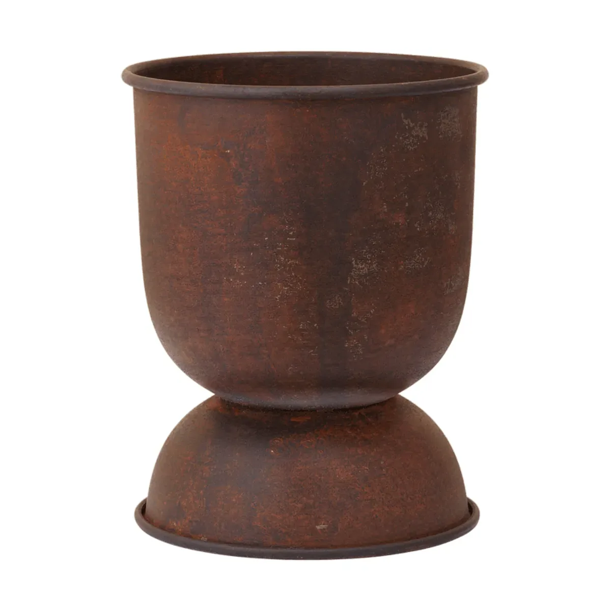 Ferm Living Hourglass kruka extra small Ø21 cm Rust