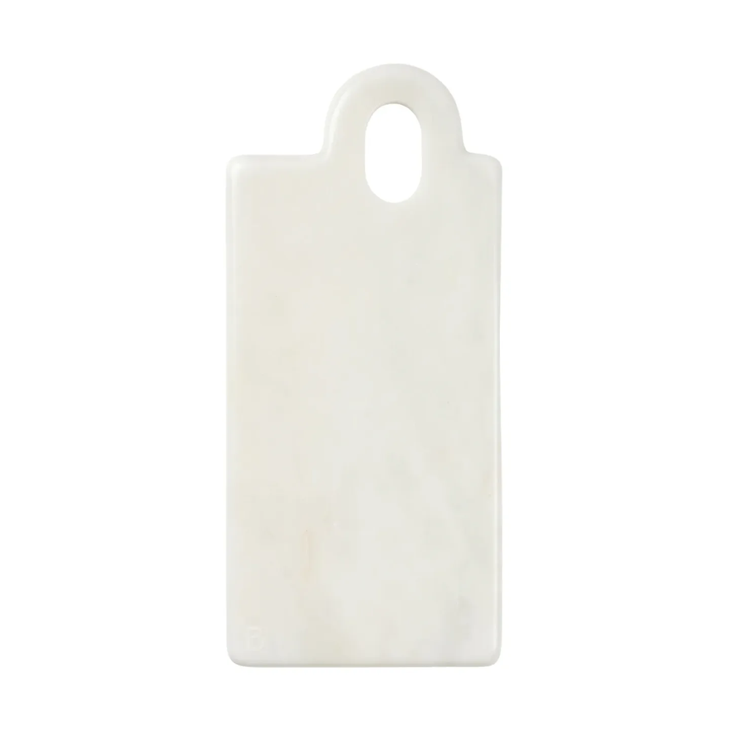 Broste Copenhagen Olina Schneidebrett 14x31 cm White marble