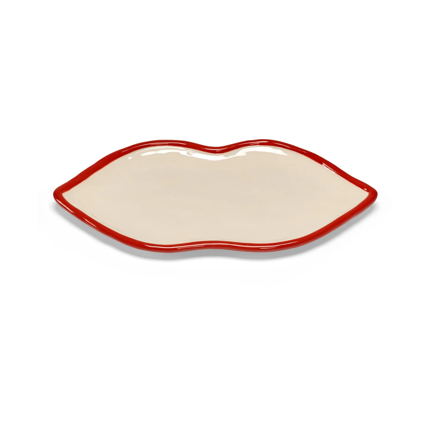 Serax Les Objets Mouleversants Tablett L Red-white