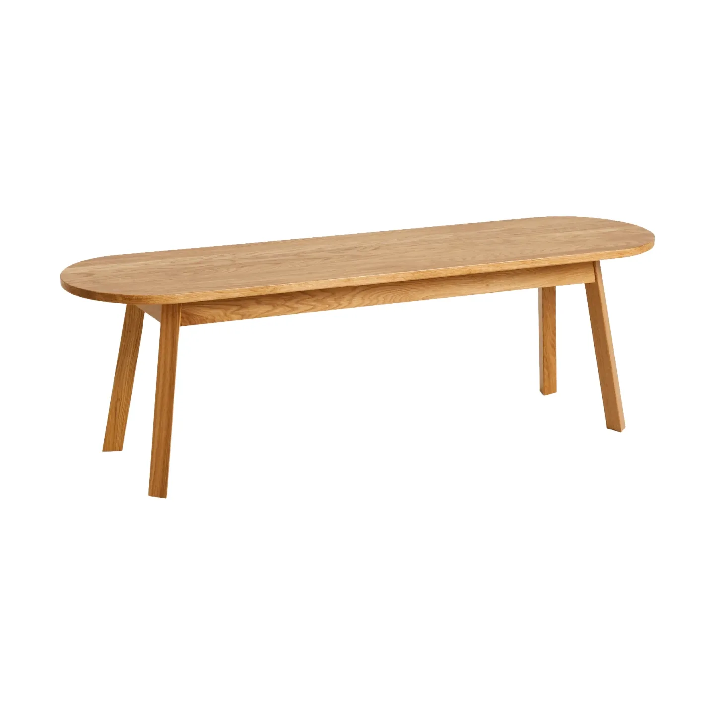 HAY Triangle Leg Bank water-based lacquered oak, 150 cm