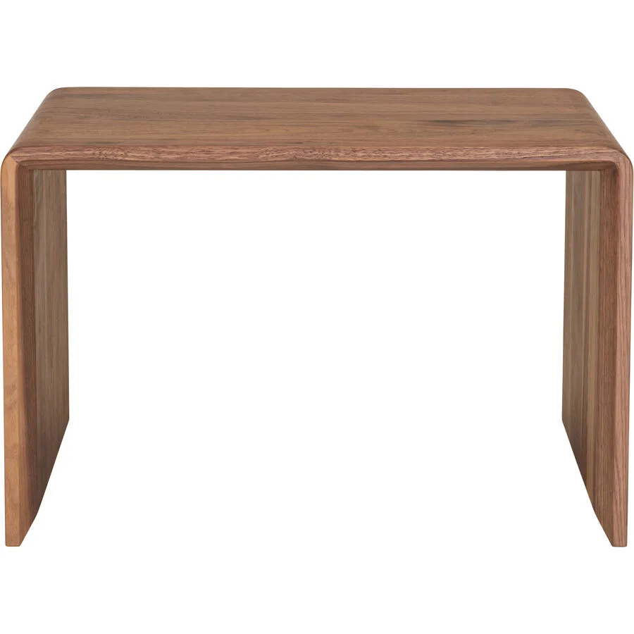Nachttisch Lund Natur Nussbaum Massivholz B 35 H 55 cm
