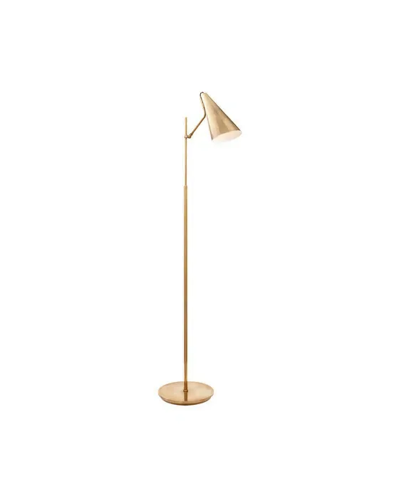 Clemente Floor Lamp Antique Brass