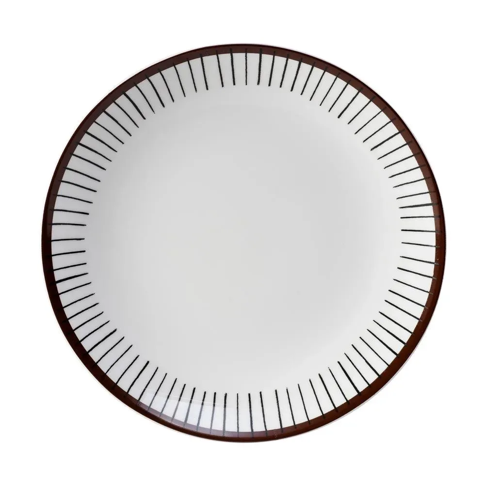 Gustavsbergs Porslinsfabrik Ribb tallrik Ø 22 cm