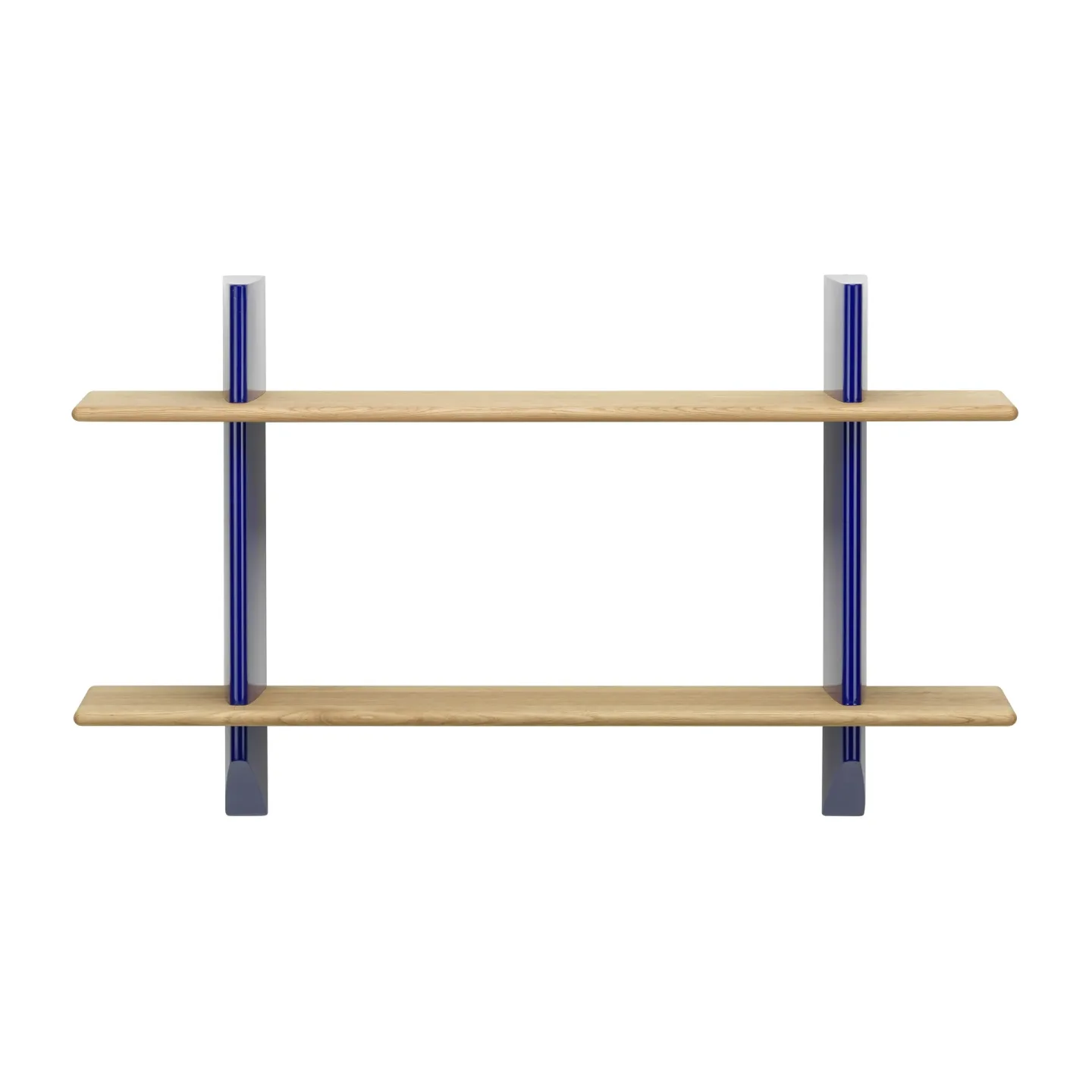 Vitra Rayonnage mural hylla Oak-Prouvé bleu marcoule