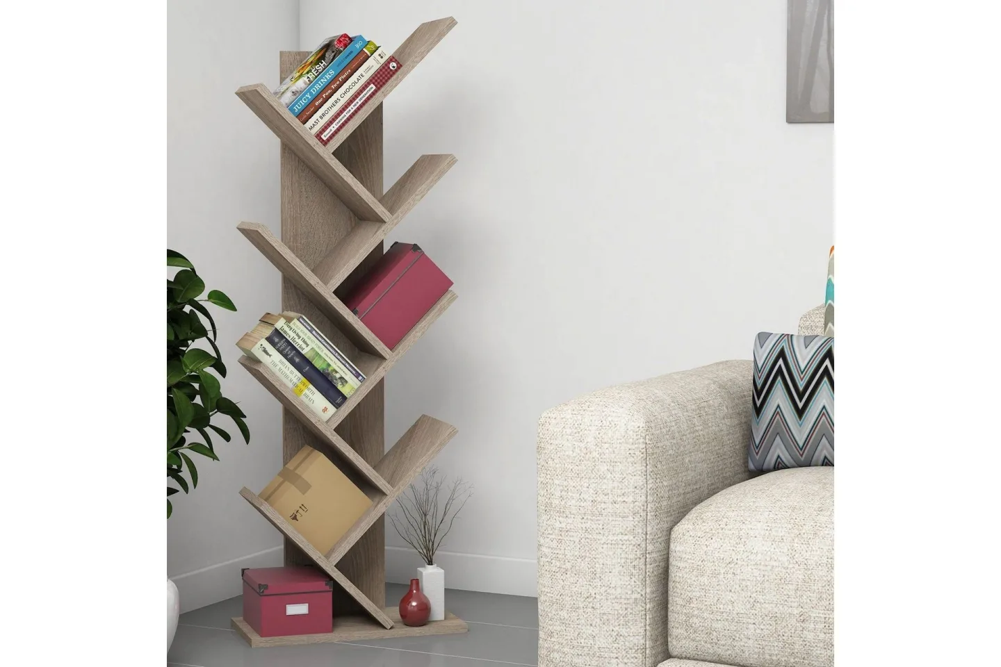Spearin Bokhylla 46 cm - Valnöt