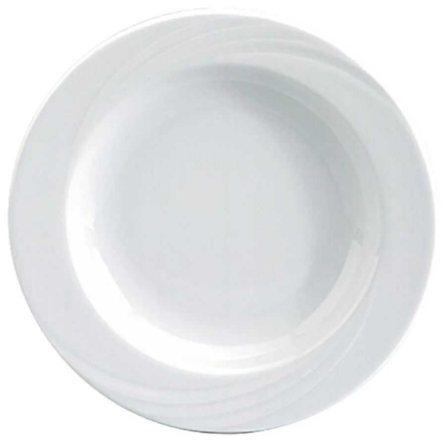 SCHÖNWALD Teller tief Donna Weiss Porzellan 23.1 cm