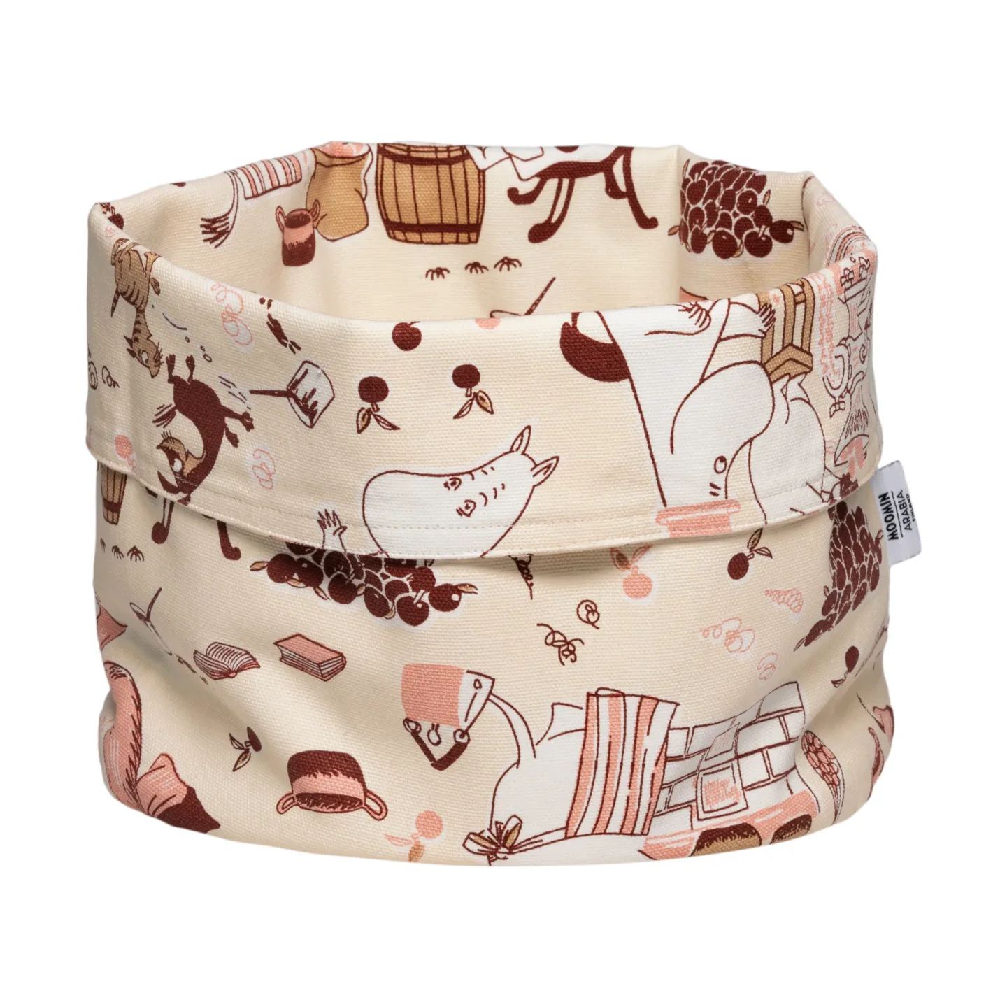 Moomin Arabia Wohnkompfort Mumin Aufbewahrungskorb Oval 26 cm
