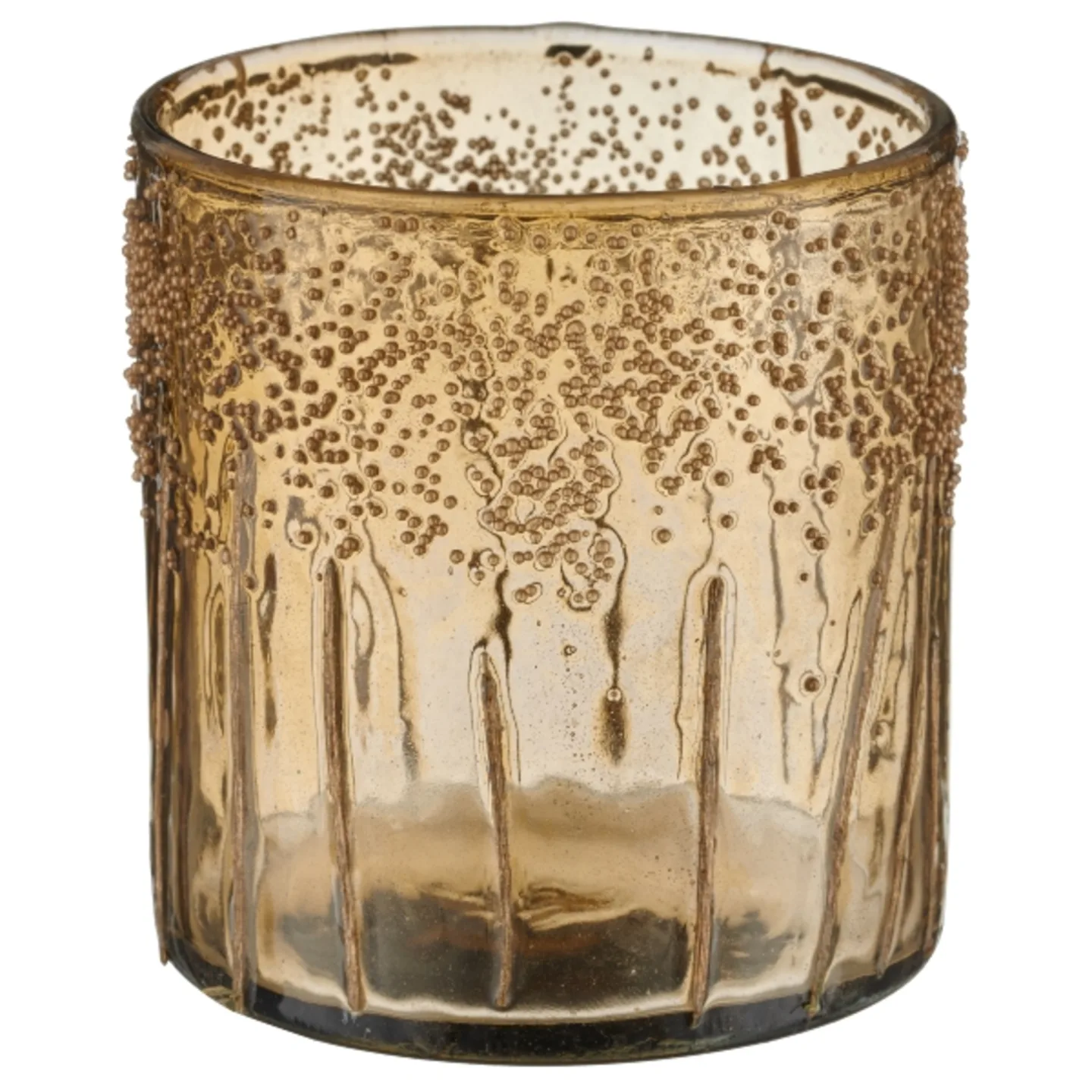 Gasper Windlicht Glas, Senf | Schubiger Möbel
