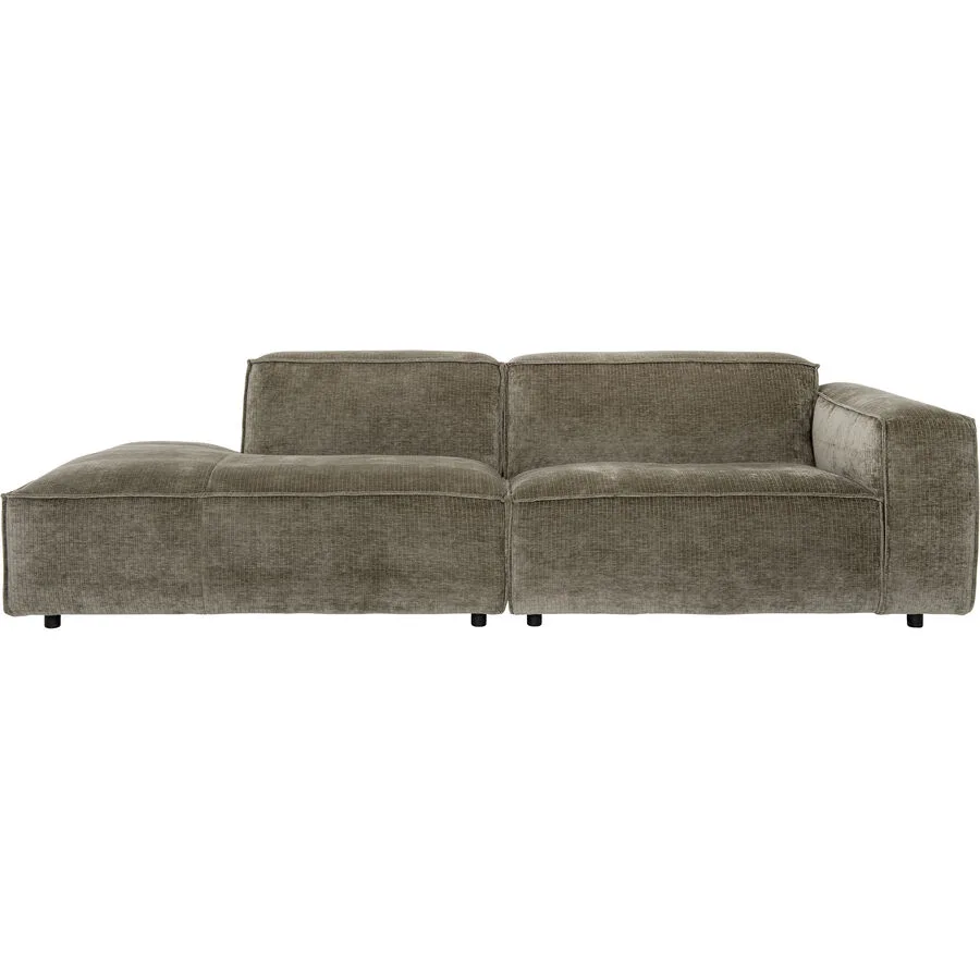 Sofa Gian Ohne Stoff Moosgrün B 264 T 104 cm