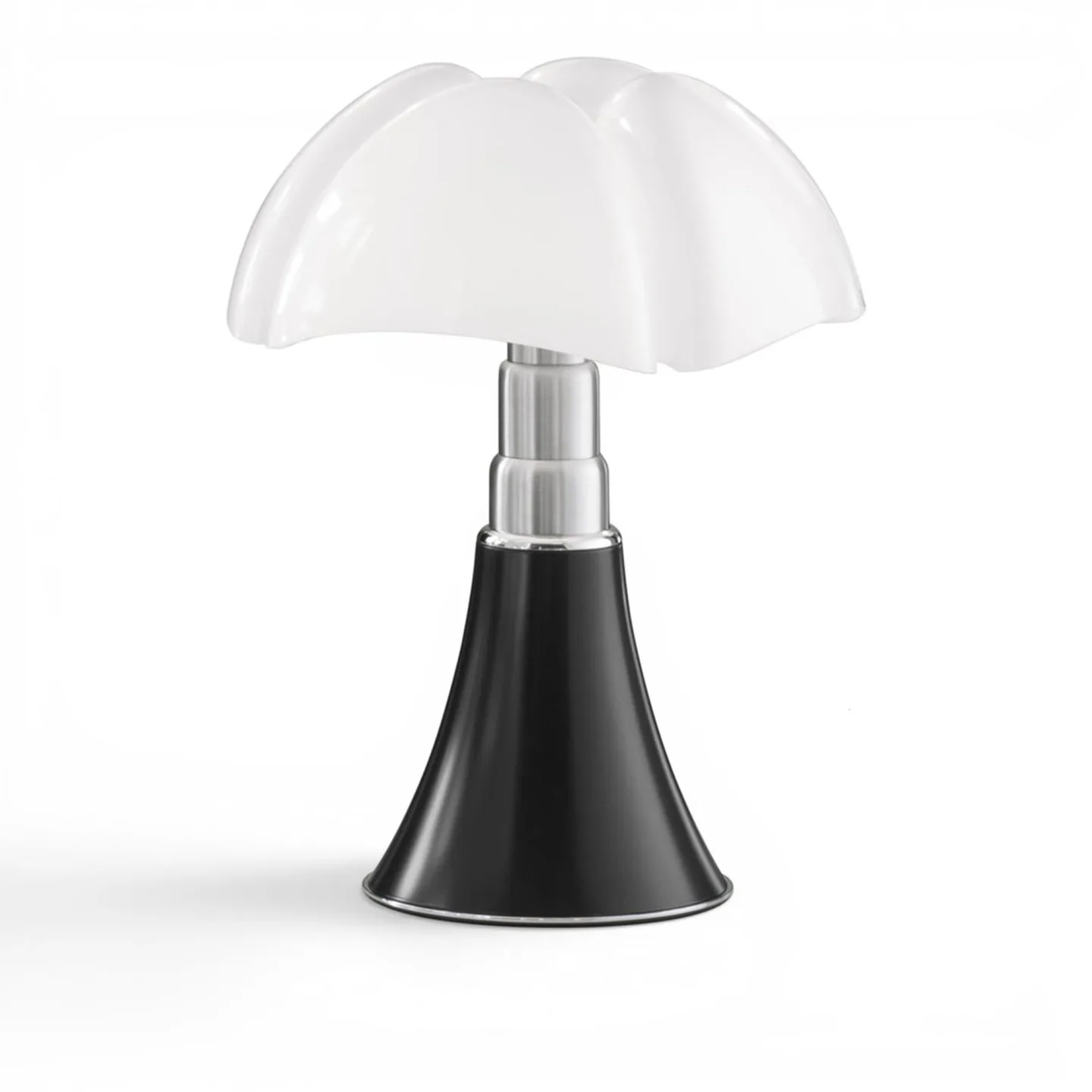 Martinelli Luce - Minipipistrello bordslampa svart - Bordslampor - Gae Aulenti