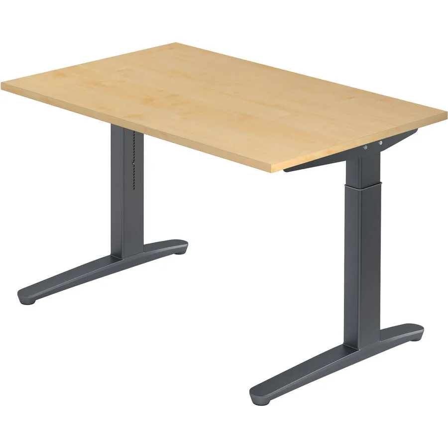 Schreibtisch Office Ahorn Holzwerkstoff B 120 T 80 cm