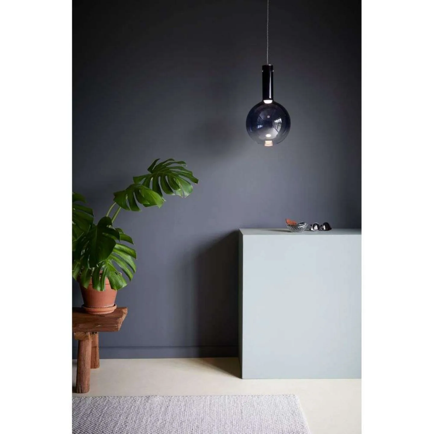 Raindrop 25 Pendelleuchte Blue - Loom Design - Wohnzimmer - Glas
