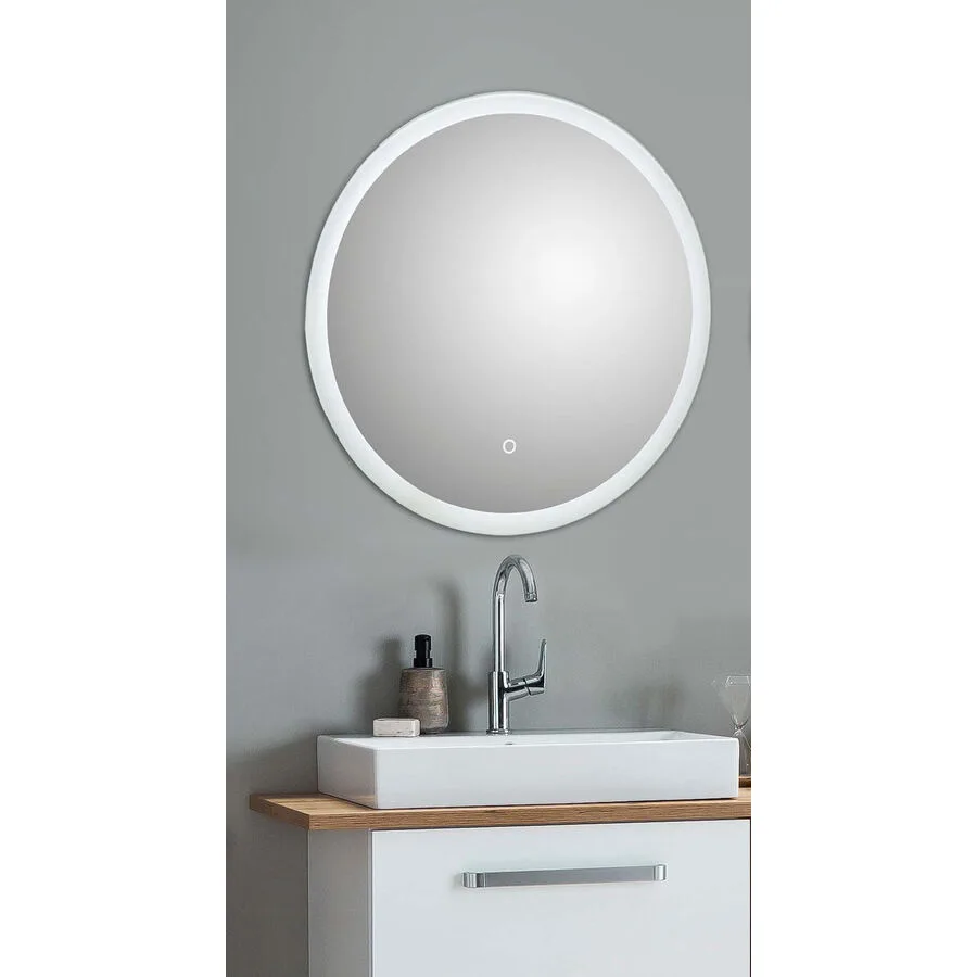 Spiegel Ilsebill silber Holzwerkstoff B 60 T 3 cm