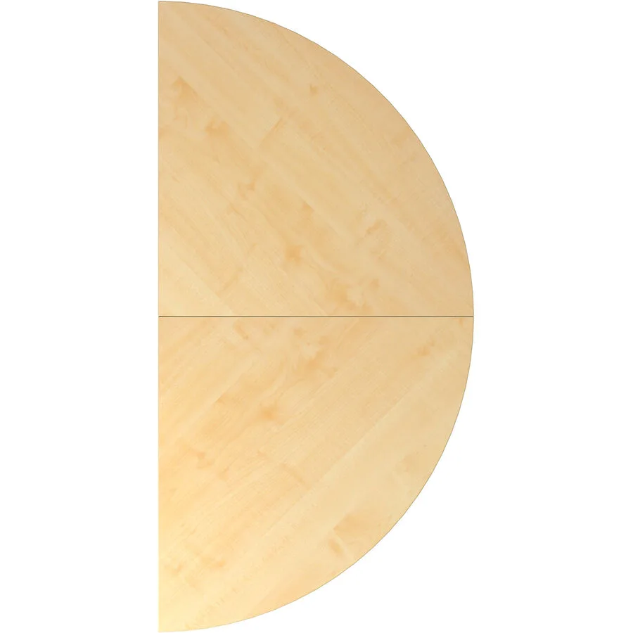 Anbautisch Office Ahorn Holzwerkstoff Höhenverstellbar B 160 T 80 cm
