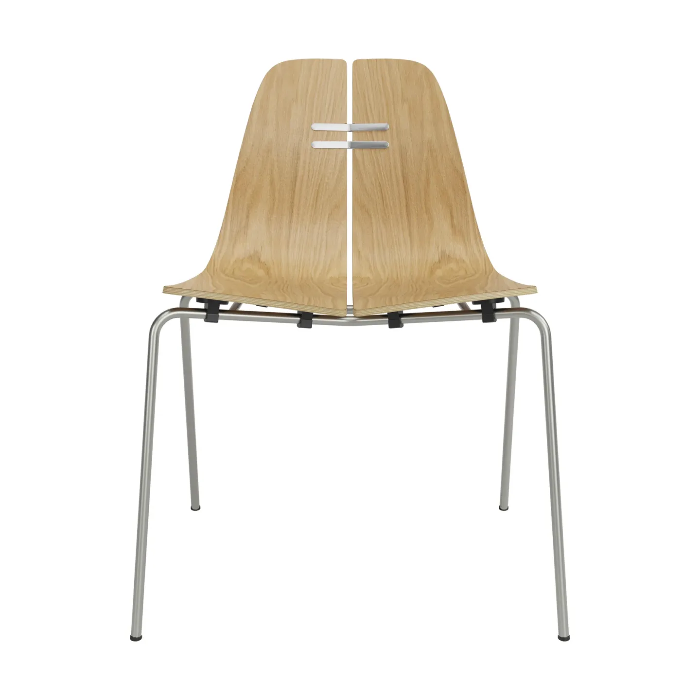 Fritz Hansen PK3 stol Lackad ek-rostfritt stålstativ