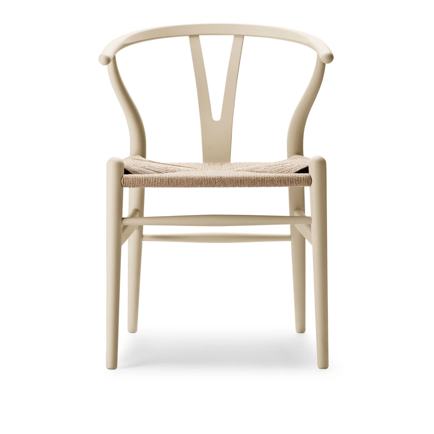 Carl Hansen - CH24 Y-stolen Bok Barley - Matstolar - Hans J. Wegner - Beige - Papper/Trä